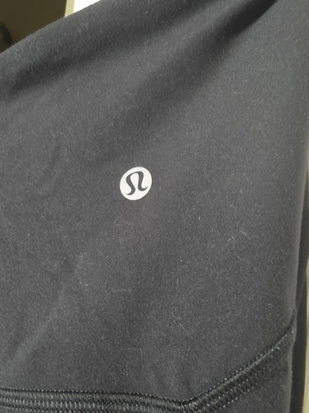 Black Lululemon High-Rise Flare Leggings
